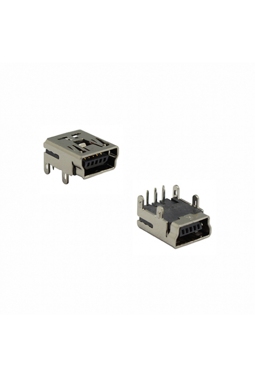 700-186-PTH Jack Mini USB V3 para PCB PTH