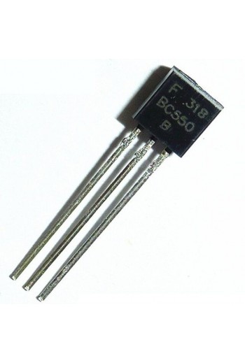 BC550 Transistor BJT NPN 45V 100mA TO-92-3