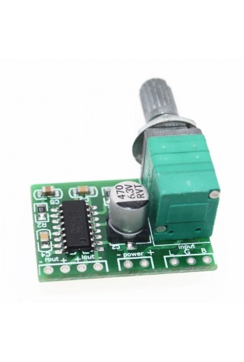 XS-193 Modulo Amplificador de Audio PAM8403 con Control de Volumen 2x3W GF1002