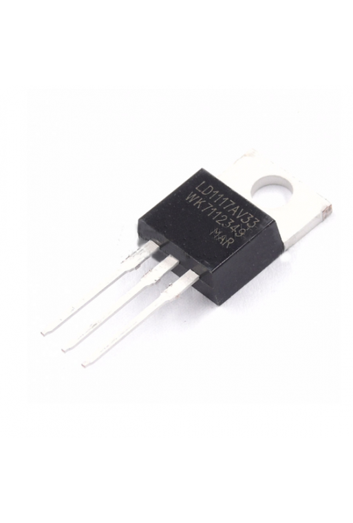 LD1117V33 Regulador de Voltaje Positivo 3.3V 800mA TO-220-3