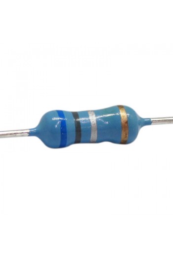 R0E68-1-2 Resistencia de Carbón 0.68 ohms 1/2W