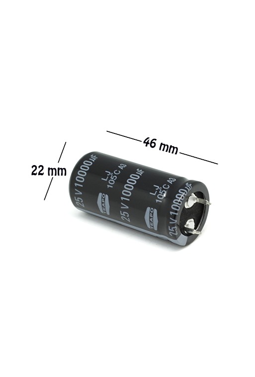 CE-10000-25V Capacitor Electrolítico 10
