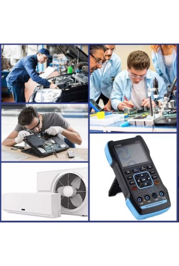 535-1002 Multimetro, Generador de Funciones y Osciloscopio Digital de Mano 2C23T