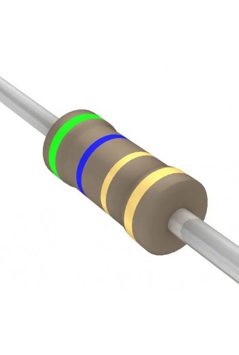 R5E6-1-2 Resistencia de Carbón 5.6 ohms 1/2 Watt