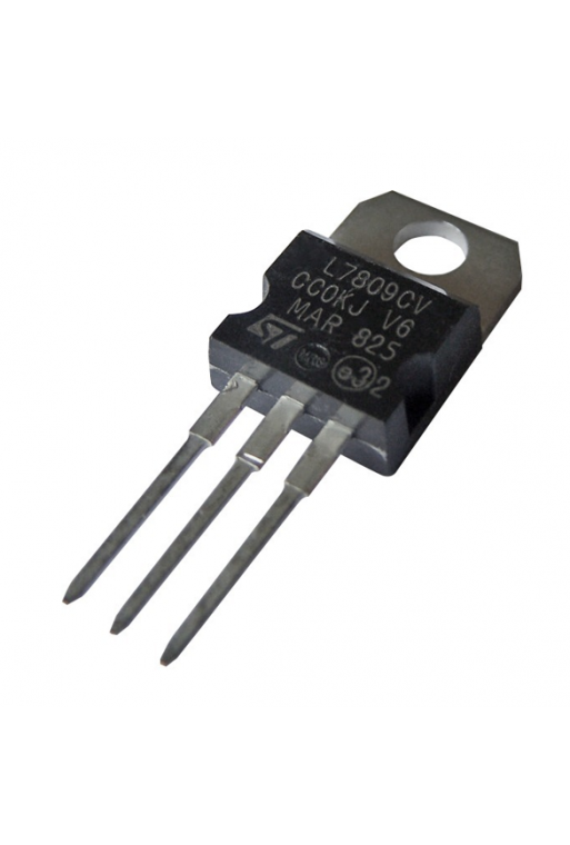 L7809CV Regulador de Voltaje Positivo 9V 1A TO-220-3