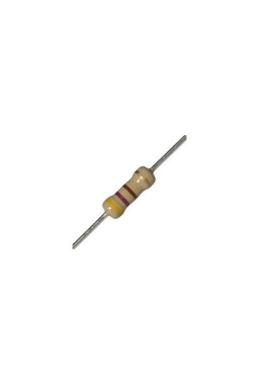 R1M-1 Resistencia de Carbón 1M ohms 1 Watt