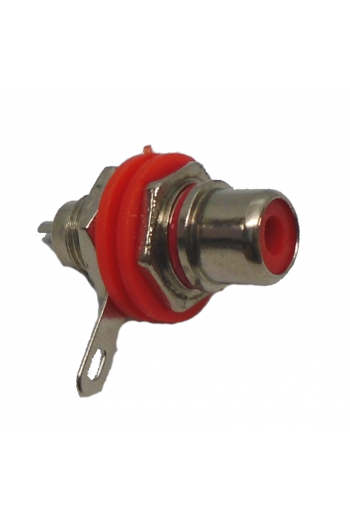 705-234 Conector JACK RCA Color Rojo