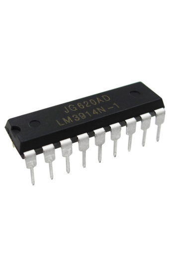 LM3914N-1 Controlador de Barra LED Lineal para Vúmetro DIP-18