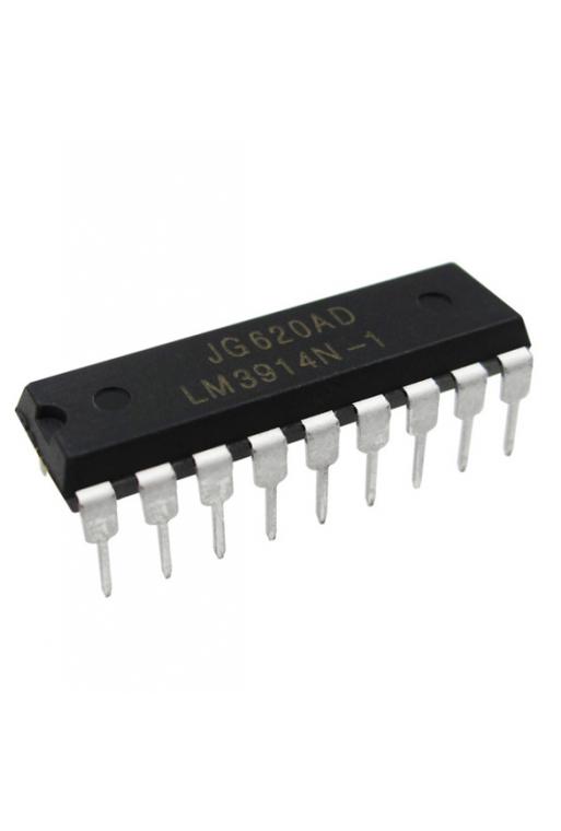 LM3914N-1 Controlador de Barra LED Lineal para Vúmetro DIP-18