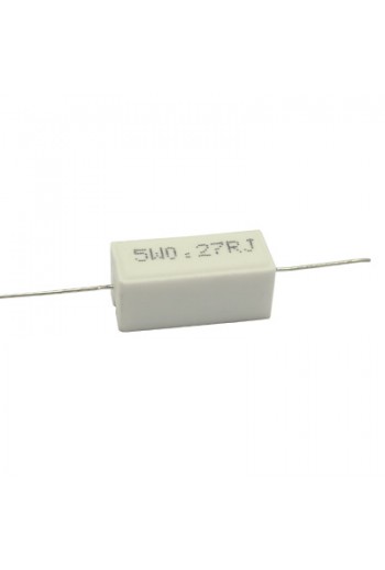 R0E27-5W Resistencia a 5W .27 Ohms