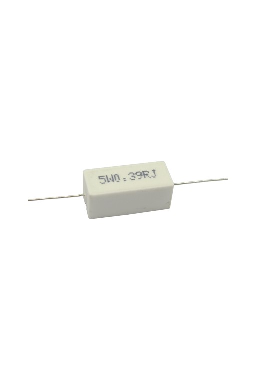 R0E39-5W Resistencia a 5W .39 Ohms