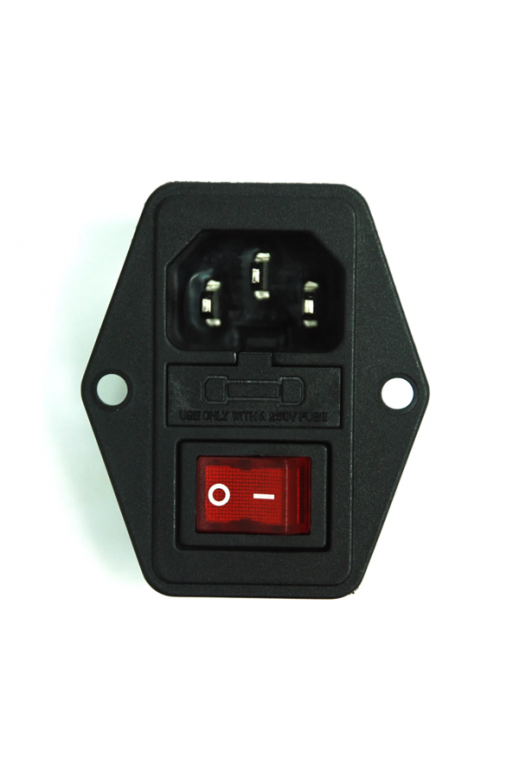 705-340 Tomacorriente Interlock con Interruptor 