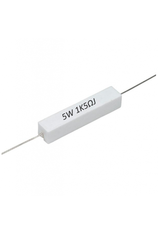 R1K5-5W Resistencia de Alambre 1.5K Ohms 5W 813-573