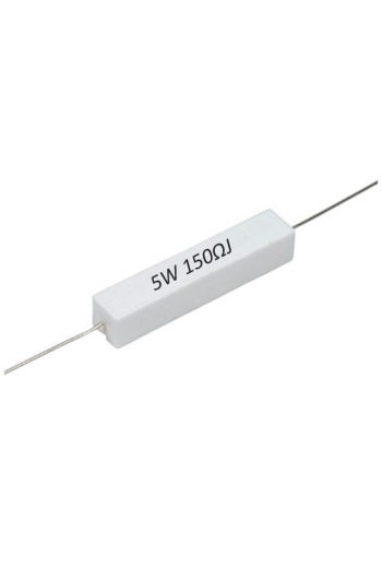 R150E-5W Resistencia de Alambre 150 ohms 5W
