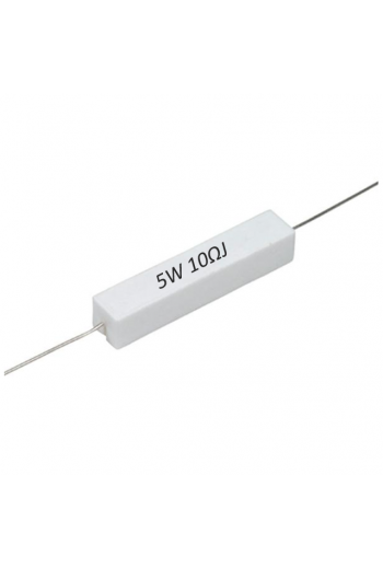 R10E-5W Resistencia de Alambre 10 ohms 5W 813-503