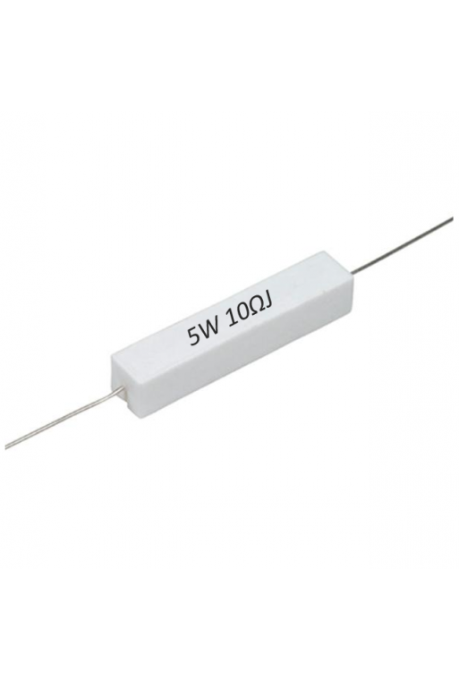 R10E-5W Resistencia de Alambre 10 ohms 5W 813-503