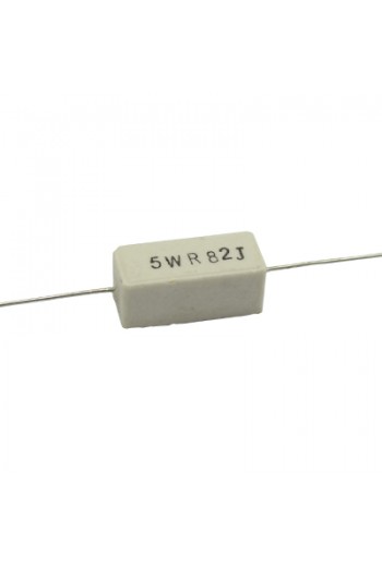 R0E82-5W Resistencia a 5W .82 Ohms