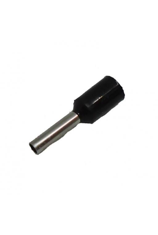 870-044 Terminal Tipo Ferrule Cilindrica Aislada Color Negro 16 AWG