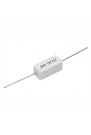 R1K1-5W Resistencia de Alambre 1.1K Ohms 5W