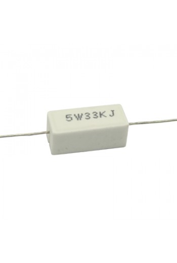 R33K-5W Resistencia a 5W 33K Ohms