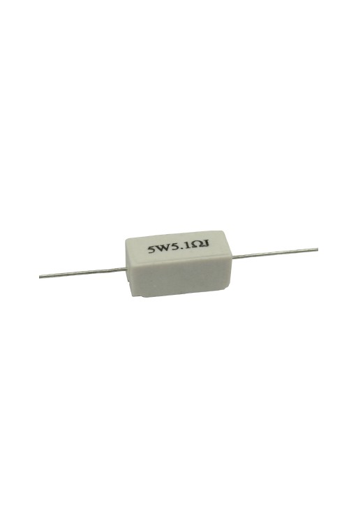 R5E1-5W Resistencia a 5W 5.1 Ohms