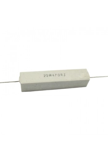 R470E-25W Resistencia a 25W 470 Ohms