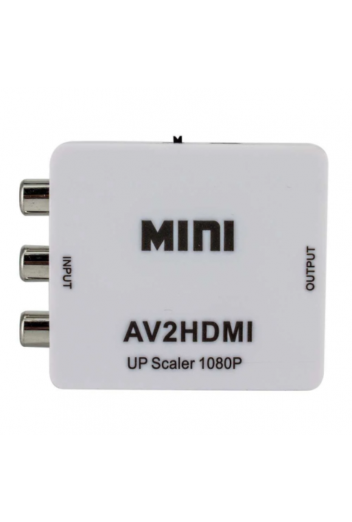 130-080 Convertidor de Señal Entrada A/V RCA A Salida HDMI