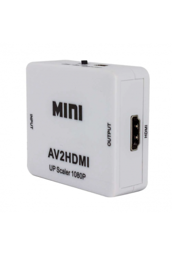 130-080 Convertidor de Señal Entrada A/V RCA A Salida HDMI