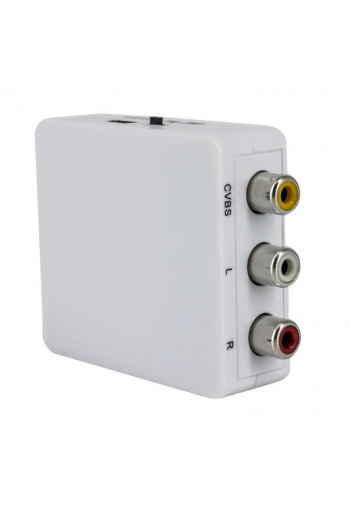 130-080 Convertidor de Señal Entrada A/V RCA A Salida HDMI