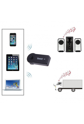 BT-03 Receptor Bluetooth de Audio 3.5mm, Recargable, Manos Libres