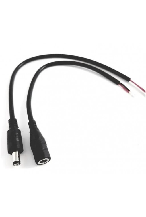 080-985 Plug y Jack para Tiras de Led 15 cm