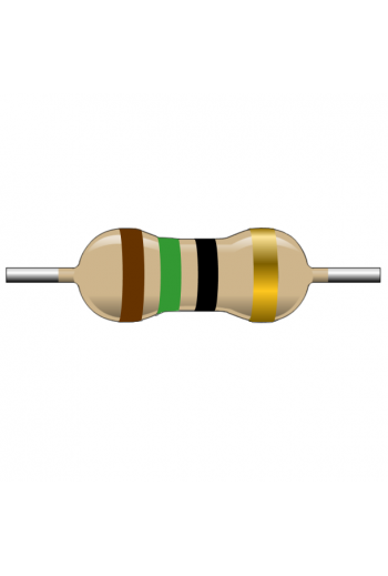 R15E-1 Resistencia de Carbón 15 ohms 1 Watt