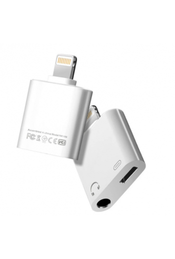 700-125 Adaptador Lightning para Audio 3.5mm y Carga