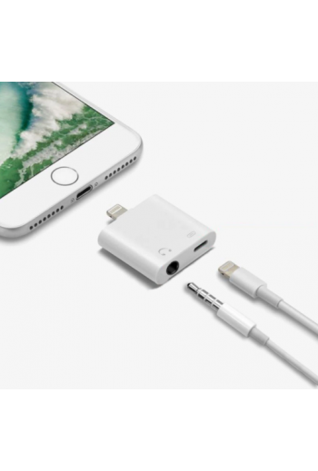 700-125 Adaptador Lightning para Audio 3.5mm y Carga
