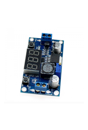XS-107 Convertidor Regulador DC DC Step Down Buck LM2596 Con Voltímetro