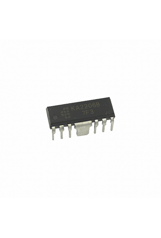 KA2206B Circuito Salida Amplificador de Audio Doble 2.3W DIP-H300-12