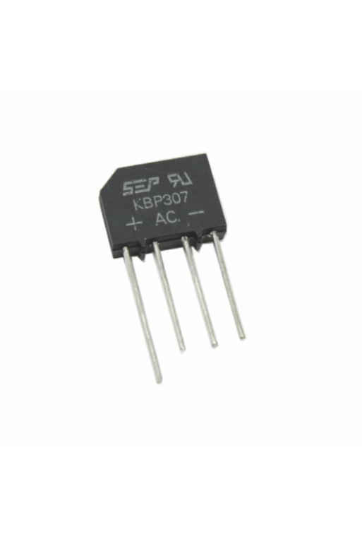KBP307 Puente Rectificador 1000V 3A KBP-4