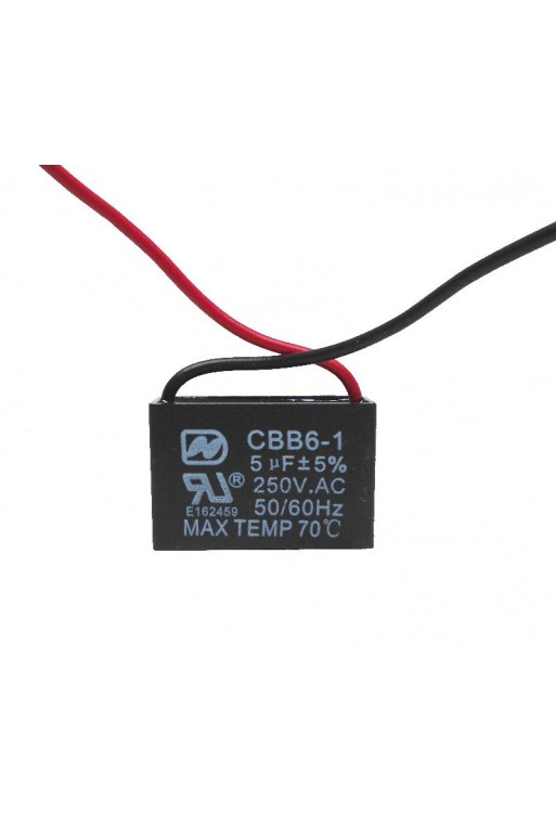 SV-5 Capacitor Para Ventilador 5uF 250V 50-60Hz