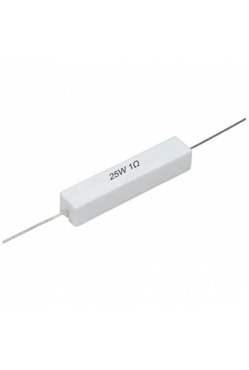 R1E-25W Resistencia a 25W 1 Ohms