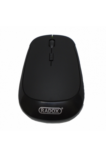 115-059 Mouse Inalambrico Optico USB Negro con Verde
