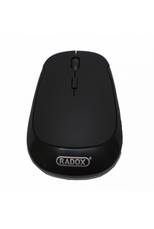 115-059 Mouse Inalambrico Optico USB Negro con Verde