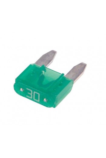 255-129 Fusible Automotriz Tipo Mini ATM 32V 30A Verde