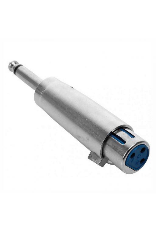 705-018 Adaptador Jack Cannon a Plug 6.3 mm