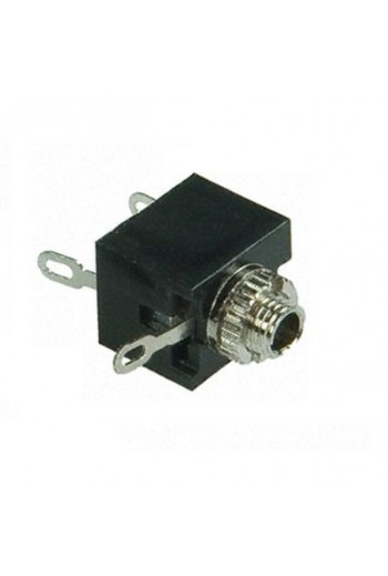 705-523 Jack 3.5mm 8T para Chasis Cuadrado Estéreo