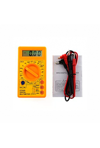 DH-830D Multímetro Digital con Zumbador 750V AC DC