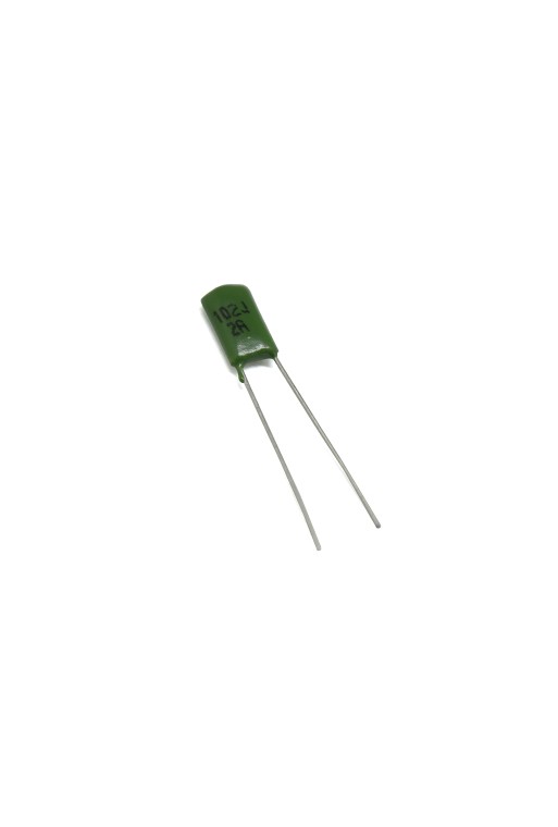 CP-.001-100V Capacitor de Poliester .001uF 100V -102-