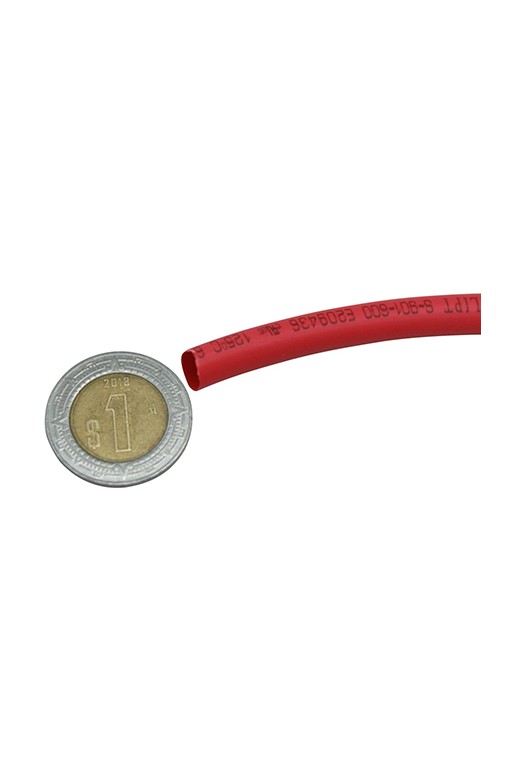 THE-3-16-ROJ Thermofit Tubo Termo Contráctil