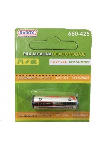 660-425 Bateria Alcalina 12V 27A A27