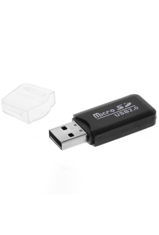 115-900 Adaptador USB 2.0 Lector de Tarjetas Memorias Micro SD TF DKQ-9613