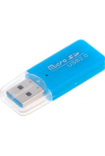 115-900 Adaptador USB 2.0 Lector de Tarjetas Memorias Micro SD TF DKQ-9613